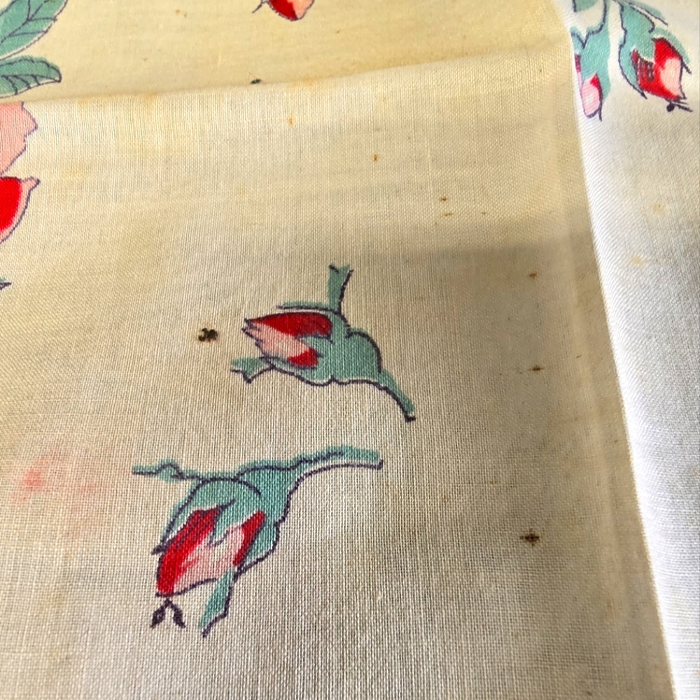 LOT of 7 Vintage Hankerchiefs - Picture 5 of 14